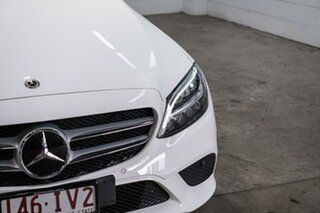2020 Mercedes-Benz C-Class W205 800+050MY C300 9G-Tronic White 9 Speed Sports Automatic Sedan