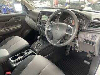 2018 Mitsubishi Triton MQ MY18 GLX White 5 Speed Automatic Dual Cab Utility.