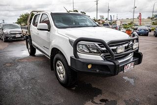 2018 Holden Colorado RG MY18 LS Crew Cab White 6 Speed Manual Cab Chassis