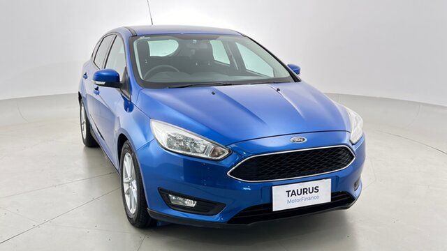 Pre-Loved Ford Focus LZ Trend Essendon Fields, 2015 Ford Focus LZ Trend Blue 6 Speed Automatic Hatchback
