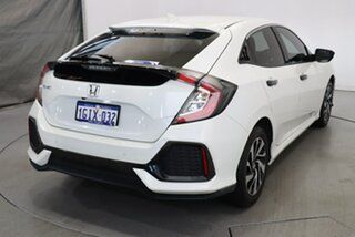2017 Honda Civic 10th Gen MY17 VTi-S White 1 Speed Constant Variable Hatchback