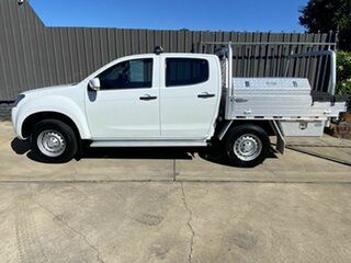2016 Isuzu D-MAX MY15.5 SX Crew Cab 4x2 High Ride White 5 Speed Sports Automatic Cab Chassis