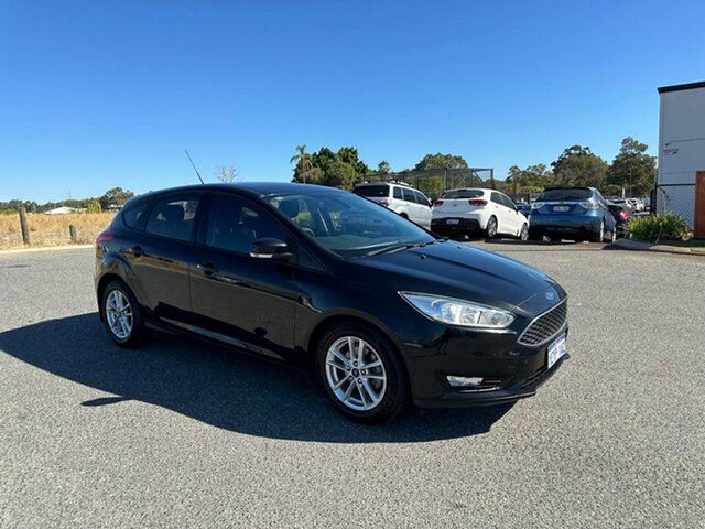 Used Ford Focus LZ Trend Wangara, 2016 Ford Focus LZ Trend Black 6 Speed Automatic Hatchback