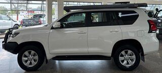 2022 Toyota Landcruiser Prado GDJ150R GXL White 6 Speed Sports Automatic Wagon