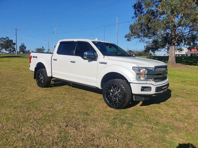 Used Ford F150 Platinum Melton, 2018 Ford F150 (No Series) Platinum White Automatic Utility