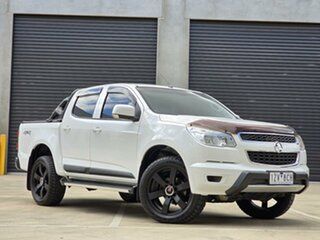 2014 Holden Colorado RG MY15 LS Crew Cab White 6 Speed Sports Automatic Utility.