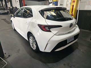 2022 Toyota Corolla ZWE219R Ascent Sport + Conv PK Hybrid White Continuous Variable Hatchback.