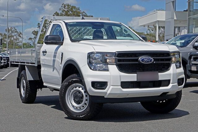 Used Ford Ranger PY 2024.00MY XL Springwood, 2023 Ford Ranger PY 2024.00MY XL Arctic White 10 Speed Sports Automatic Single Cab Chassis
