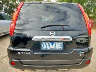 2010 Nissan X-Trail T31 MY10 TI (4x4) Black 6 Speed CVT Auto Sequential Wagon
