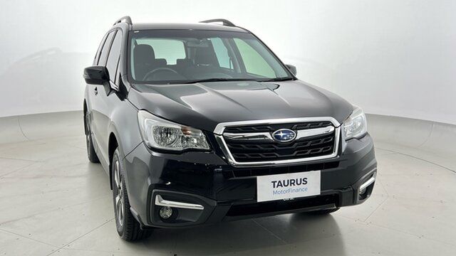 Pre-Loved Subaru Forester S4 MY18 2.5i-L CVT AWD Essendon Fields, 2017 Subaru Forester S4 MY18 2.5i-L CVT AWD Black 6 Speed Constant Variable SUV