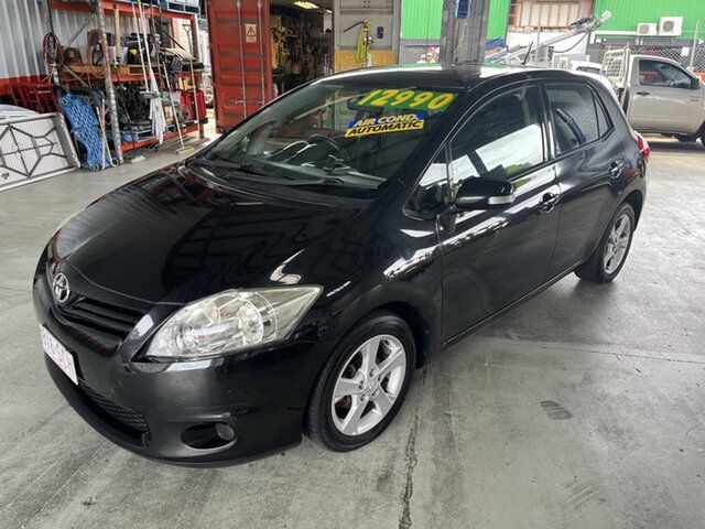 Used Toyota Corolla Conquest Cairns, 2011 Toyota Corolla ZRE 152RMY11 Conquest Black 4 Speed Automatic Hatchback