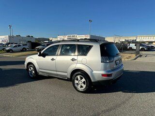 2010 Mitsubishi Outlander ZH MY10 LS Silver 6 Speed CVT Auto Sequential Wagon