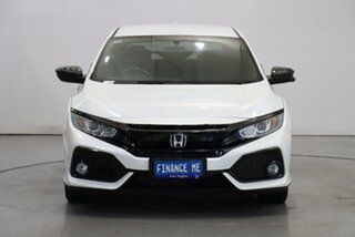 2017 Honda Civic 10th Gen MY17 VTi-S White 1 Speed Constant Variable Hatchback.