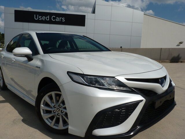 Pre-Owned Toyota Camry Axvh70R Ascent Sport Blacktown, 2022 Toyota Camry Axvh70R Ascent Sport Frosted White 6 Speed Constant Variable Sedan Hybrid