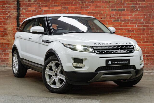 Used Land Rover Range Rover Evoque L538 MY12 TD4 CommandShift Pure Mulgrave, 2012 Land Rover Range Rover Evoque L538 MY12 TD4 CommandShift Pure Fuji White 6 Speed