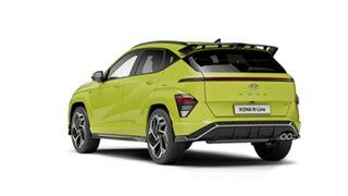 2023 Hyundai Kona SX2.V1 MY24 Premium AWD N Line Yellow 8 Speed Sports Automatic Wagon.
