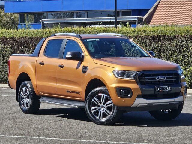 Used Ford Ranger PX MkIII 2021.25MY Wildtrak Wayville, 2021 Ford Ranger PX MkIII 2021.25MY Wildtrak Orange 10 Speed Sports Automatic Double Cab Pick Up