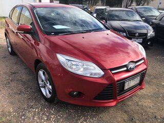 2013 Ford Focus LW MK2 Upgrade Trend Red 6 Speed Automatic Hatchback.