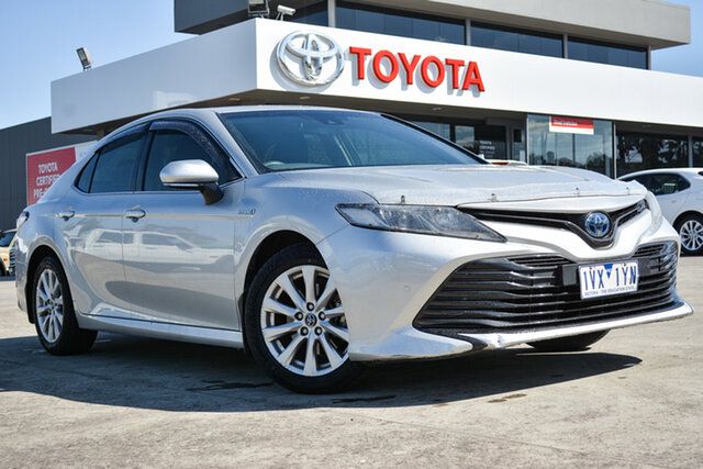 Pre-Owned Toyota Camry AXVH71R Ascent Sport Preston, 2018 Toyota Camry AXVH71R Ascent Sport Silver 6 Speed Constant Variable Sedan Hybrid