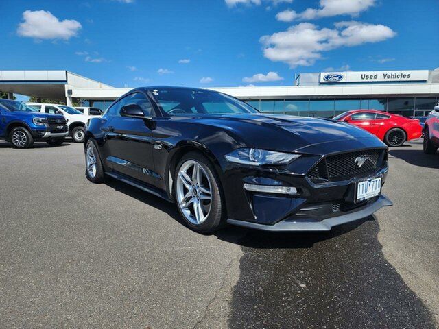 Used Ford Mustang FN 2021.50MY GT Essendon Fields, 2021 Ford Mustang FN 2021.50MY GT Black 6 Speed Manual FASTBACK - COUPE