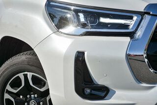 2023 Toyota Hilux GUN136R SR5 Double Cab 4x2 Hi-Rider Frosted White 6 Speed Sports Automatic Utility