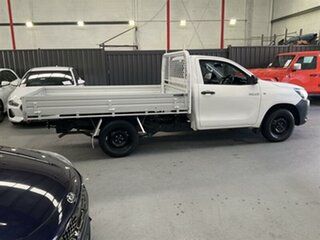 2017 Toyota Hilux TGN121R Workmate White 6 Speed Automatic Cab Chassis