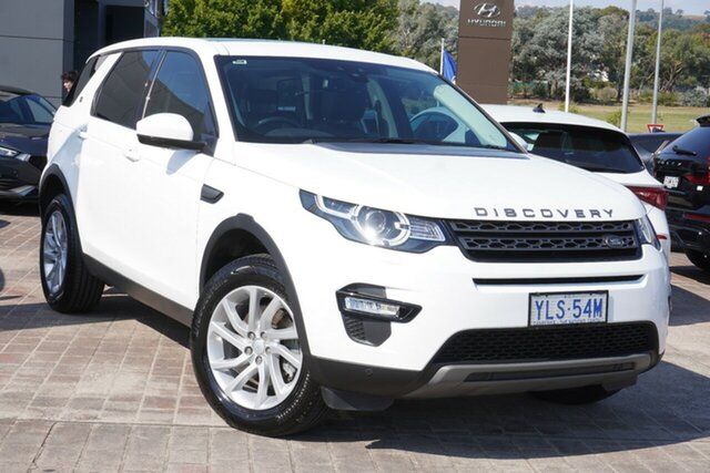 Used Land Rover Discovery Sport L550 17MY TD4 150 SE Phillip, 2017 Land Rover Discovery Sport L550 17MY TD4 150 SE Fuji White 9 Speed Sports Automatic Wagon