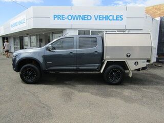 2018 Holden Colorado RG MY18 LS (4x4) Grey 6 Speed Automatic Crew Cab Chassis.