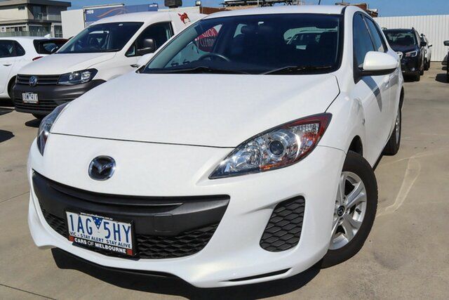 Used Mazda 3 BL10F2 MY13 Neo Activematic Coburg North, 2013 Mazda 3 BL10F2 MY13 Neo Activematic White 5 Speed Sports Automatic Hatchback