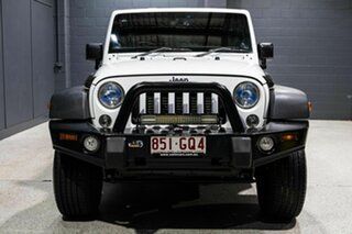 2014 Jeep Wrangler Unlimited JK MY13 Sport (4x4) White 5 Speed Automatic Softtop
