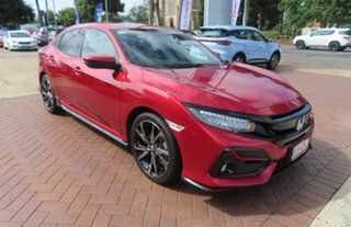 2021 Honda Civic MY20 RS Ignite Red Continuous Variable Hatchback.