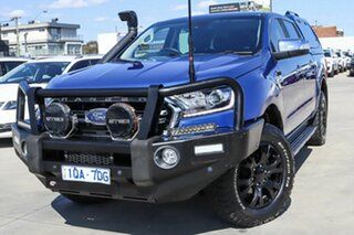 2019 Ford Ranger PX MkIII 2019.75MY XLT Blue 6 Speed Sports Automatic Double Cab Pick Up.