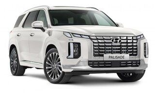 2023 Hyundai Palisade LX2.V4 MY24 Calligraphy AWD White Cream 8 Speed Sports Automatic Wagon