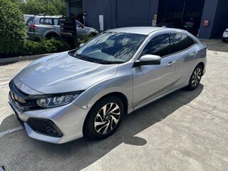 2018 Honda Civic 10th Gen MY18 VTi-S Silver 1 Speed Constant Variable Hatchback