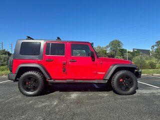 2008 Jeep Wrangler JK MY2008 Unlimited Sport Red 4 Speed Automatic Softtop.