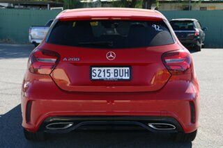 2017 Mercedes-Benz A-Class W176 807MY A200 D-CT Red 7 Speed Sports Automatic Dual Clutch Hatchback