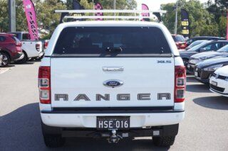 2018 Ford Ranger PX MkII 2018.00MY XLS Double Cab White 6 Speed Sports Automatic Utility