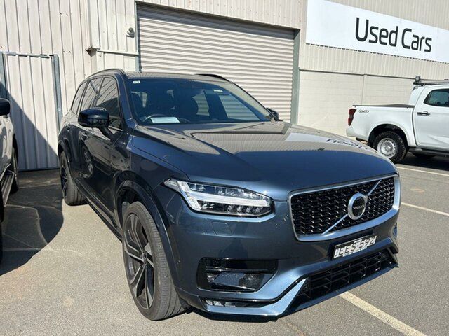 Used Volvo XC90 L Series MY20 D5 Geartronic AWD R-Design Wagga Wagga, 2019 Volvo XC90 L Series MY20 D5 Geartronic AWD R-Design Blue 8 Speed Sports Automatic Wagon