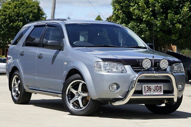 Used Ford Territory SY TS Toowoomba, 2008 Ford Territory SY TS Silver 4 Speed Sports Automatic Wagon
