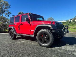 2008 Jeep Wrangler JK MY2008 Unlimited Sport Red 4 Speed Automatic Softtop.