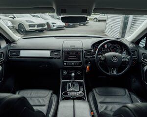 2016 Volkswagen Touareg 7P MY17 150TDI Tiptronic 4MOTION White 8 Speed Sports Automatic Wagon.