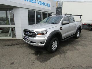 2018 Ford Ranger PX MkIII MY19 XLS 3.2 (4x4) Silver 6 Speed Automatic Double Cab Pick Up.
