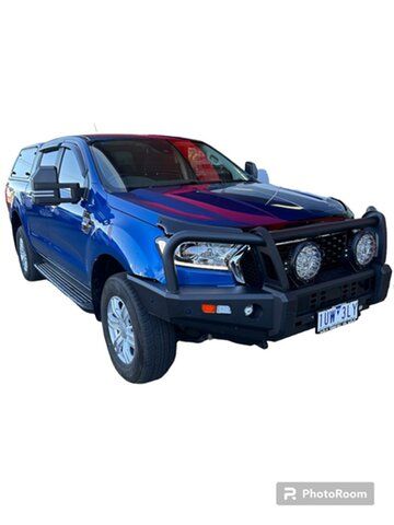 Pre-Owned Ford Ranger PX MkIII 2021.25MY XLT Swan Hill, 2021 Ford Ranger PX MkIII 2021.25MY XLT Blue 6 Speed Sports Automatic Double Cab Pick Up