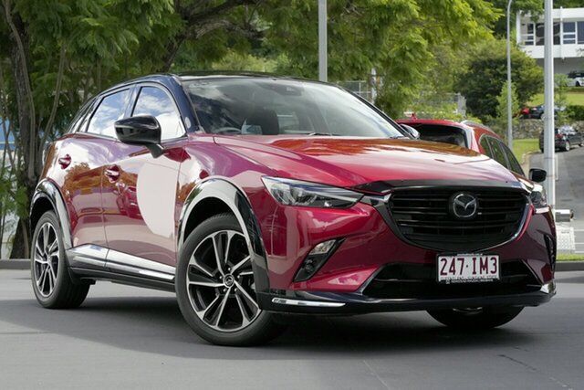 Demo Mazda CX-3 DK2W7A G20 SKYACTIV-Drive FWD Touring SP Newstead, 2023 Mazda CX-3 DK2W7A G20 SKYACTIV-Drive FWD Touring SP Soul Red Crystal 6 Speed Sports Automatic