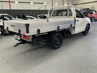 2018 Toyota Hilux TGN121R MY17 Workmate White 6 Speed Automatic Cab Chassis