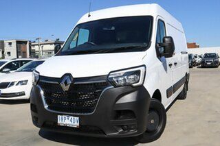 2020 Renault Master X62 Phase 2 MY20 Pro Mid Roof MWB AMT 110kW White 6 Speed.