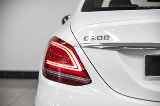 2019 Mercedes-Benz C-Class W205 809MY C200 9G-Tronic Polar White 9 Speed Sports Automatic Sedan