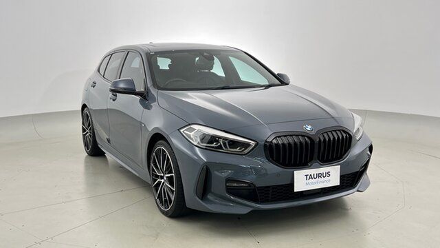 Pre-Loved BMW 1 Series F40 118i DCT Steptronic M Sport Essendon Fields, 2019 BMW 1 Series F40 118i DCT Steptronic M Sport Grey 7 Speed Sports Automatic Dual Clutch