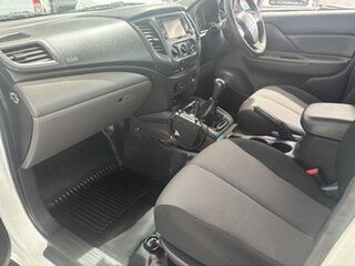 2017 Mitsubishi Triton MQ MY18 GLX White 6 Speed Manual Cab Chassis