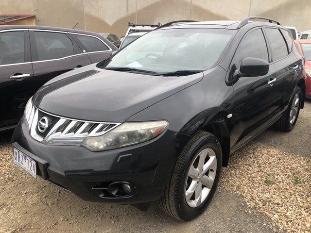 Used Nissan Murano Z51 MY10 TI Hoppers Crossing, 2010 Nissan Murano Z51 MY10 TI Black Continuous Variable Wagon